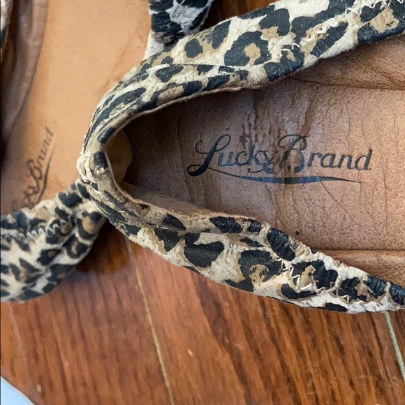 Lucky Brand Leopard Flats - Picture 4 of 5